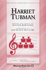 Harriet Tubman SATB choral sheet music cover